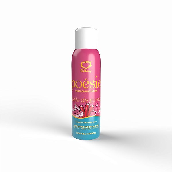Desodorante Íntimo Poésie Bala de Goma 150Ml Sexy Fantasy - AE006