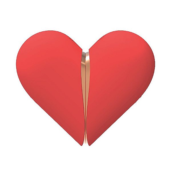 Vibrador Coração com Pulsação e Estimulação com Língua – 8721