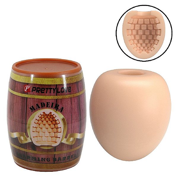 Egg Lata Formato de Barril – Madeira – Pretty Love - 9003