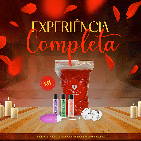 Kit “Experiência Completa” – Para quem quer viver o prazer sem limites - 1206-3