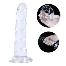 Pênis Anal em Silicone com Gomos - 16,8x3,5cm - 8468