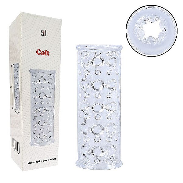 Masturbador Masculino em Silicone - Colt -  13,0x5,0cm - 8466