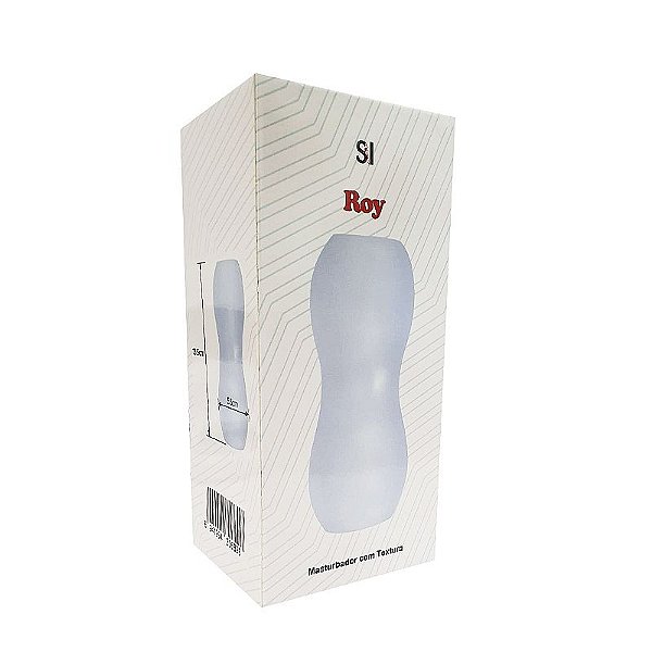 Masturbador Masculino em Silicone ROY - 13,5X5,5cm - 8465