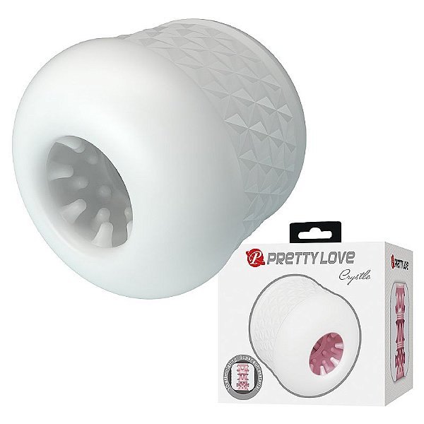 Mini Masturbador Vazado Egg Pretty Love Textura Realista – 9225