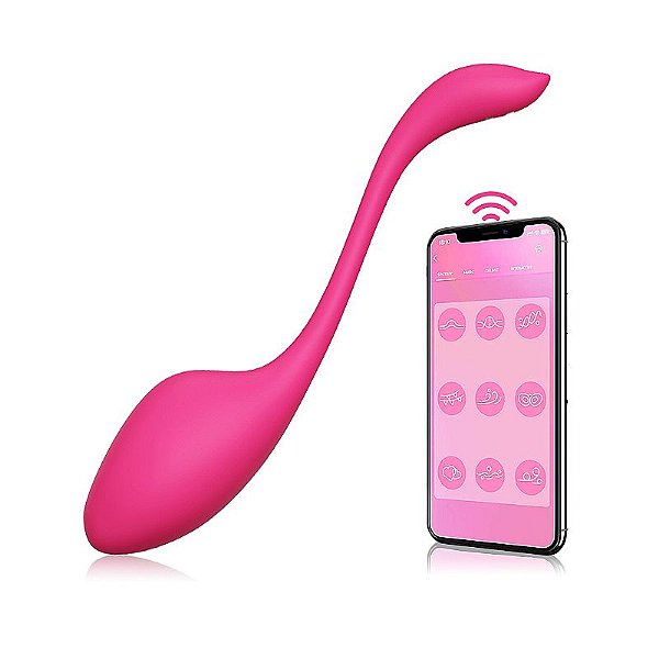 Vibrador Bullet Silicone 10 Modos - Controle APP - 8638