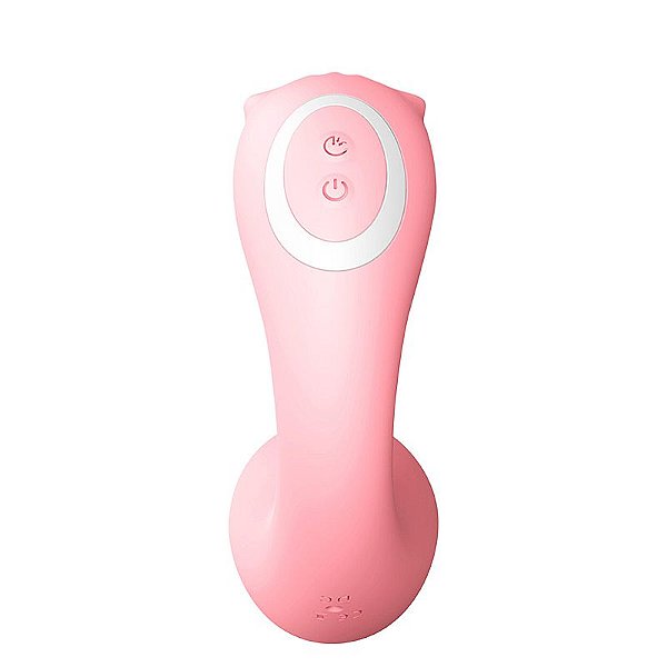 Vibrador Ponto G/Clitóris Pulsação Aquecimento - Controle APP 3 em 1 - 8660
