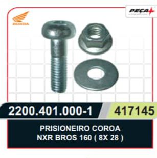 PARAFUSO COROA NXR 160 (KIT) J