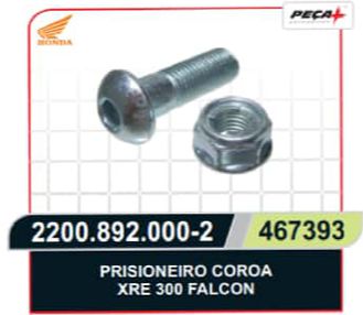 PARAFUSO COROA XRE 300/FALCON UND (&)