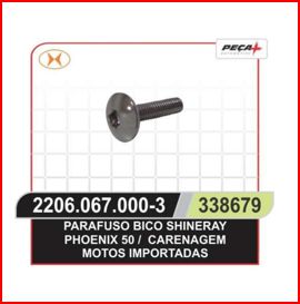 PARAFUSO BICO SHINERAY PHOENIX