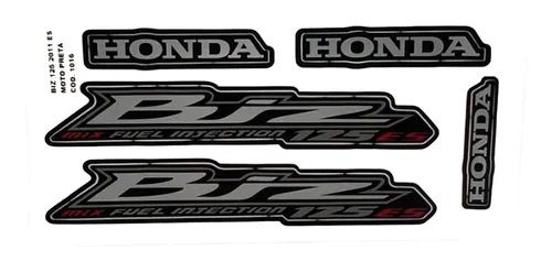 KIT DE FAIXAS BIZ 125 PRETA 2011 ES -k