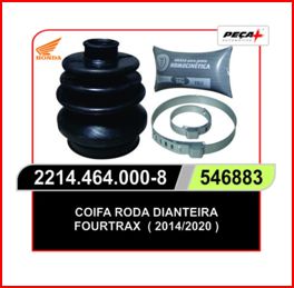 COIFA RODA DIANT QUADRICICLO FOURTRAX (2014/2020 w