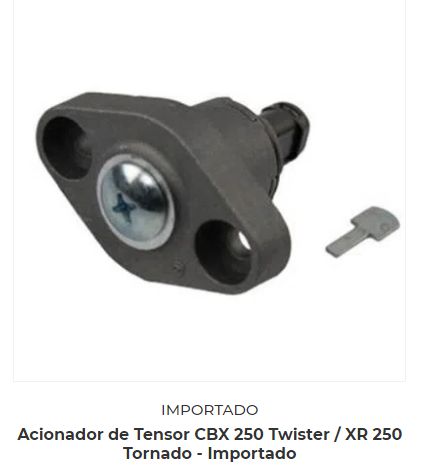 ACIONADOR CORRENTE DE COMANDO CBX 250/XR200/NX200/CBX200/CRF230/XR 250/NX 400 CATRACA (IMP J