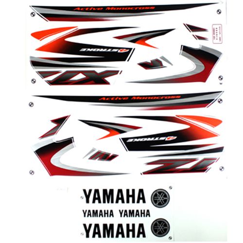 KIT DE FAIXAS XTZ 125 BRANCA 2005 K E E k