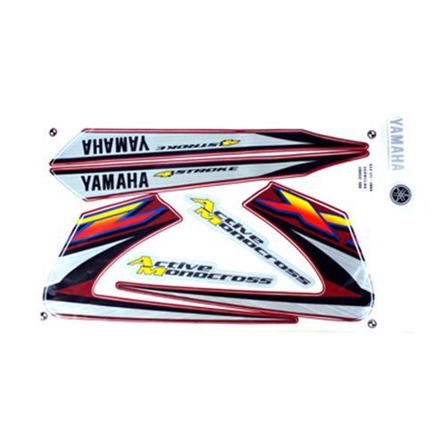 KIT DE FAIXAS XTZ 125 VERM 2004 K E E k