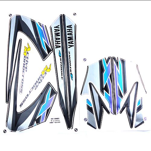 KIT DE FAIXAS XTZ 125 PRETO 2004 K E E k