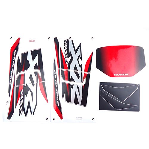KIT DE FAIXAS XR 200 BRANCO 2002 K