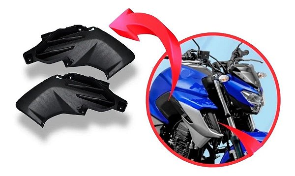 SUPORTE ABA DO TANQUE FZ 25 2018 (PAR) PARAMOTOS j