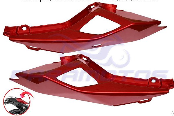 KIT RABETA FZ 25 VERM 2020/2021/22 METALICO j