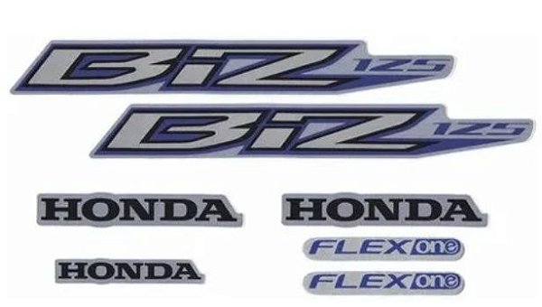 KIT DE FAIXAS BIZ 125 PRATA 2015 ES -j