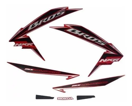 KIT DE FAIXAS NXR 150 VERM 2011 ESD J