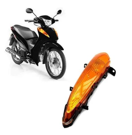 PISCA BIZ 100 DIANT 2013 DIR (AMARELO) IMP/PLASMOTOS J