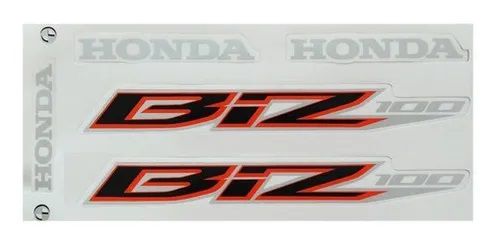 KIT DE FAIXAS BIZ 100 PRETA 2014 KS/ES -k