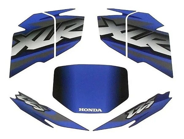 KIT DE FAIXAS XLR 125 AZUL 2002 KS k