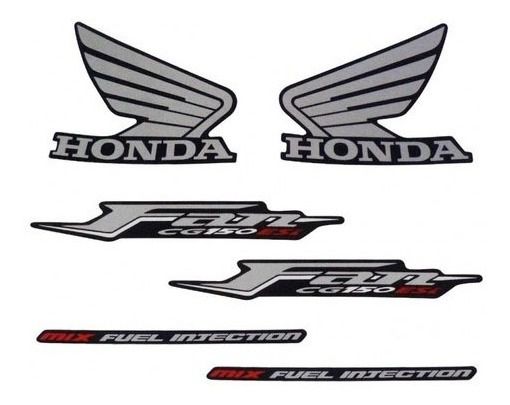 KIT DE FAIXAS FAN 150 PRETA 2010 ESI -j TM1226