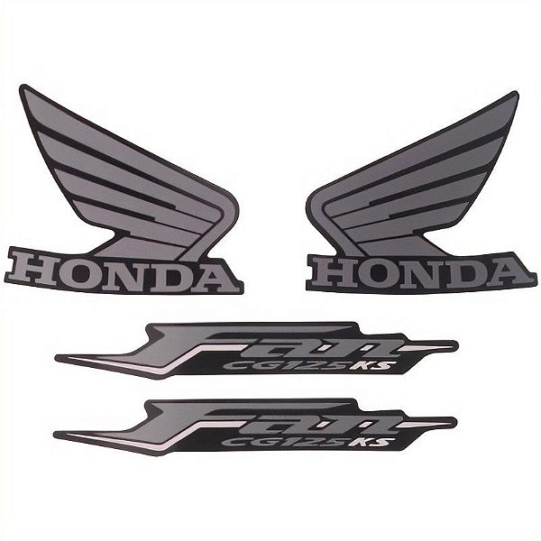 KIT DE FAIXAS FAN 125 ROXA 2011 KS -k