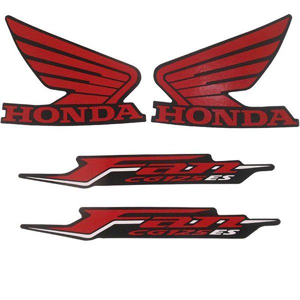 KIT DE FAIXAS FAN 125 PRETA 2011 ES - J TM1278