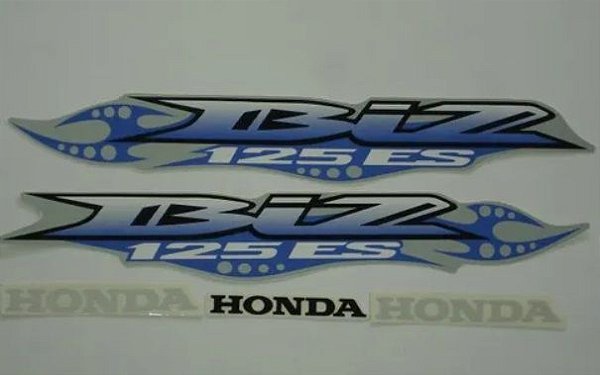 KIT DE FAIXAS BIZ 125 PRATA 2007 ES -k