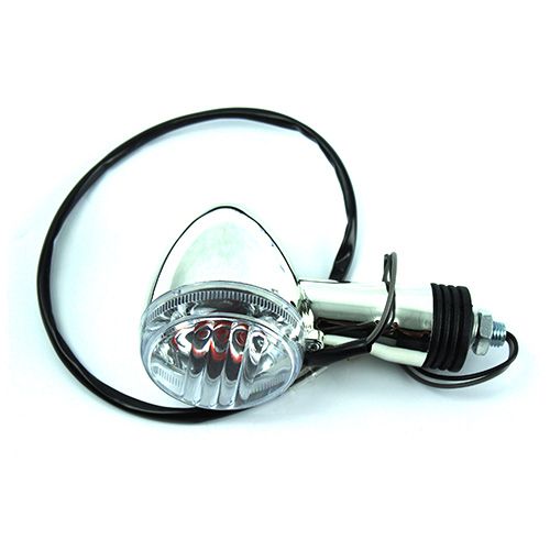PISCA INTRUDER 125 TRAS ESQ/DIR (CROMADO) LENTE BRANCA w 1822
