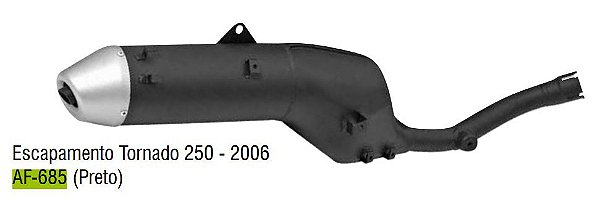 ESCAPE XR 250 TORNADO 2006/2008 (FORTUNA) &