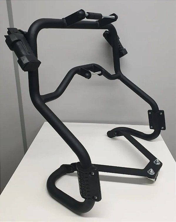PROTETOR CARENAGEM NXR 160 PRETO FOSCO C/PEDALEIRA 2025 (FORTUNA)w
