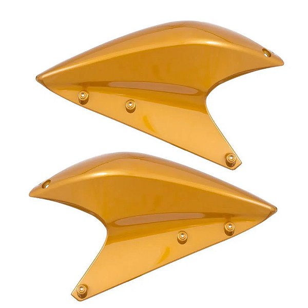 ABA DO TANQUE XRE 300 SUP AMARELO CAJU 2010/11 S/F J