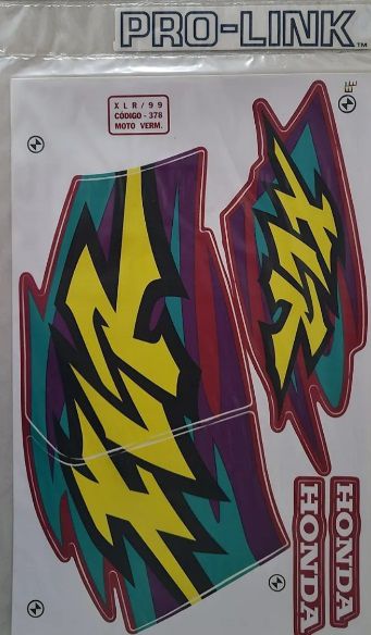 KIT DE FAIXAS XLR 125 VERM 99 w