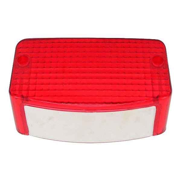 LENTE LANTERNA TRAS TITAN 99 /CBX 200 TODAY/XL 125 (VERMELHA w