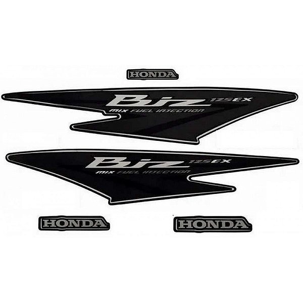 KIT DE FAIXAS BIZ 125 AZUL 2011 EX -K