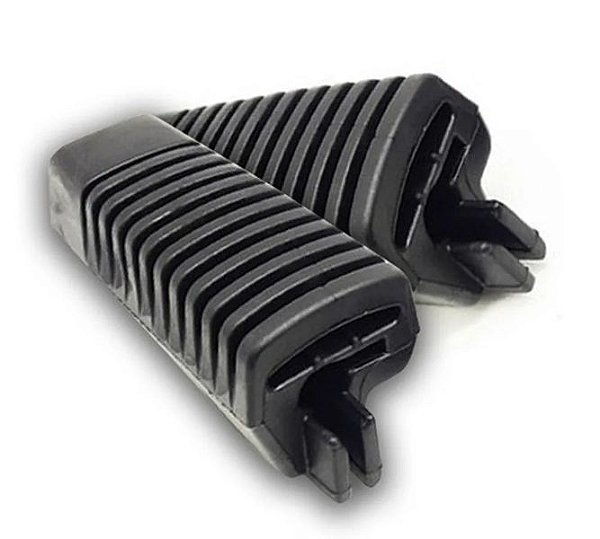 BORRACHA PEDAL DE APOIO(ESTRIBO) FAZER 150 2016/2022/ 0077 FACTOR 150 (DIANT) (PAR) k