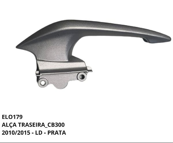 ALÇA TRAS CB 300 2009/2015 L/D PRATA MOD ORIG J