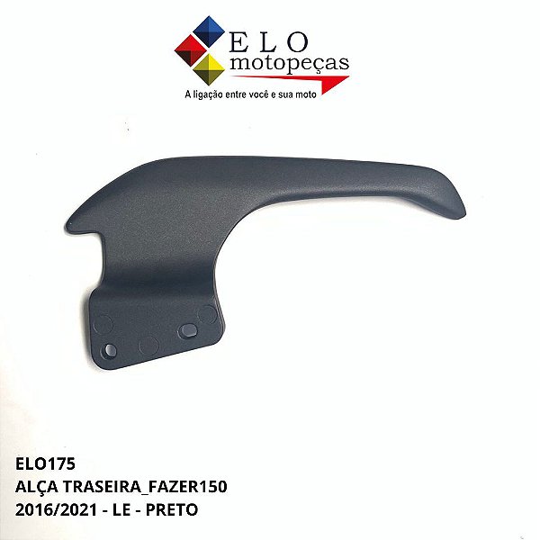 ALÇA TRAS FAZER 150 2016/2021 L/E PRETO MOD ORIG J