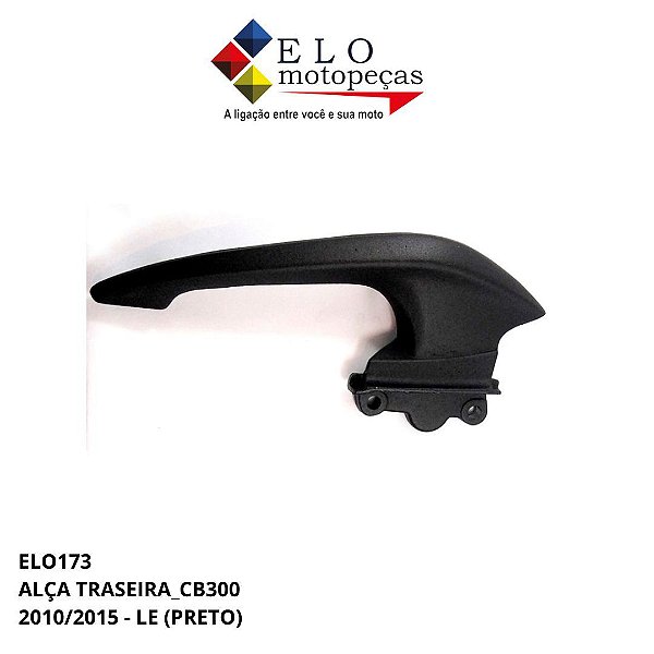 ALÇA TRAS CB 300 2009/2015 L/E PRETO MOD ORIG J