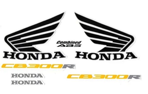 KIT DE FAIXAS CB 300 VERM 2012 k