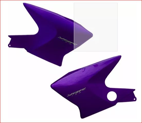 ABA DO TANQUE YBR 125 FACTOR ROXO 2010/13 (205602305) J