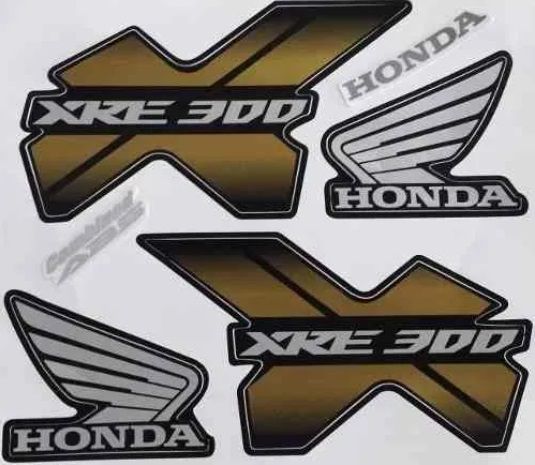 KIT DE FAIXAS XRE 300 PRETA 2014 J TM1577