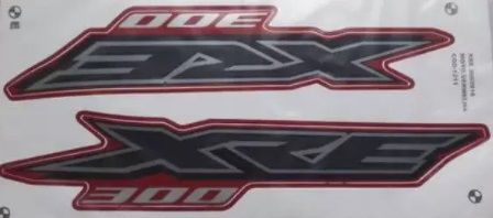 KIT DE FAIXAS XRE 300 VERM 2016 w