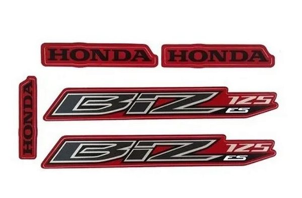 KIT DE FAIXAS BIZ 125 VERM 2013 ES - J