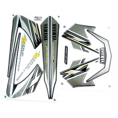KIT DE FAIXAS XTZ 125 PRETO 2003 K E E k