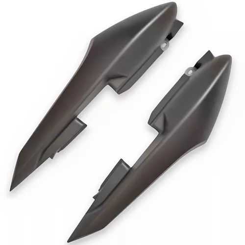 KIT RABETA FAZER 150 PRETO 2022 METALICO FOSCO /2 PEÇAS k