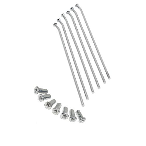 RAIO TRAS CROMADO NXR160 EDD/XRE190 4MM k